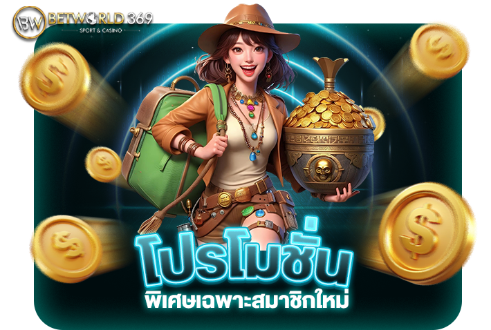 Read more about the article ไม่พลาด! โปรโมชั่นสุดพิเศษเฉพาะสมาชิกใหม่ที่ betworld369